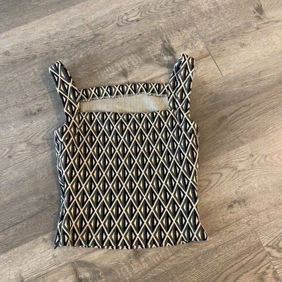 Reformation Birch Knit Top Brown - Size XS - Picture 3 of 4